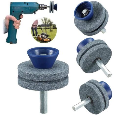 Aiguiseur de lames - Universel - Lot de 3 - Compatible perceuses électriques et manuelles - Durable et efficace