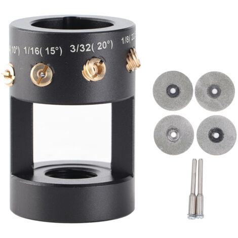 Aiguiseur d'électrode de soudage aide au Soudage TIG outil rotatif de Soudage TIG aiguiseur en aluminium aiguiseur en tungstène outil de tête d'aiguisage en acier tungstène avec fente aiguiseur Multi 