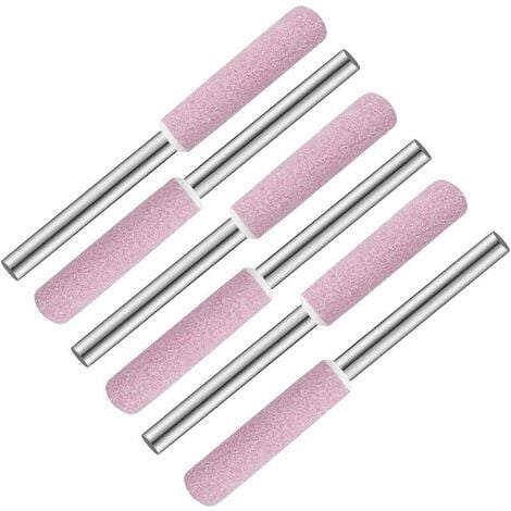 Aiguiseurs de tronçonneuse 4 mm en diamant - Lot de 6 - Pour affûter les tronçonneuses Starlight