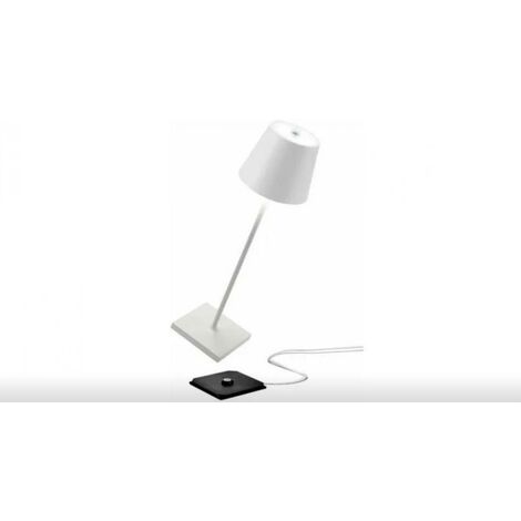 ZAFFERANO Ailati poldina pro lÁmpara de mesa led 2,2w 3000k ip54 blanco ld0340b3