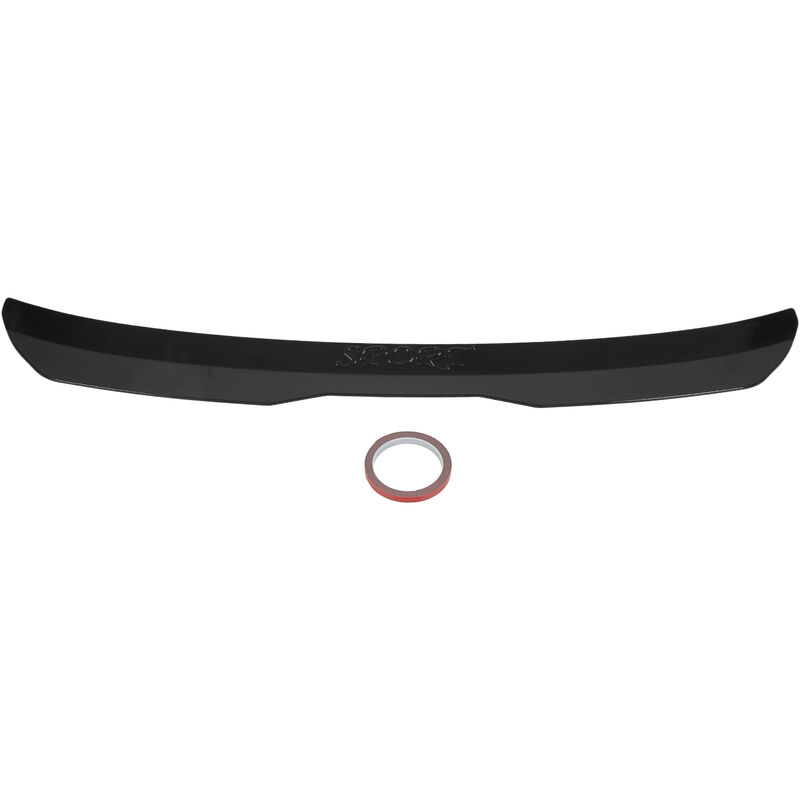 YB - Jeffergarden Aileron de toit arrière universel, Modification de voiture, remplacement pour mercedes-benz classe a, noir brillant