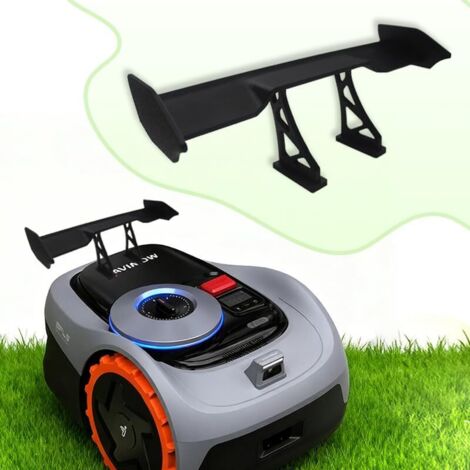 Aileron pour robot tondeuse, tondeuse à gazon, tuning et décoration, compatible avec Segway Navimow, Worx M500 Plus, etc. Accessoires -
