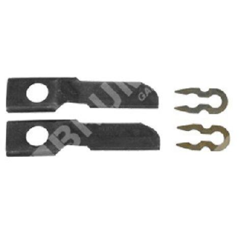Ailerons de lame longueur 127 mm STIGA - GGP - SABO - VIKING - JOHN DEERE - 010244