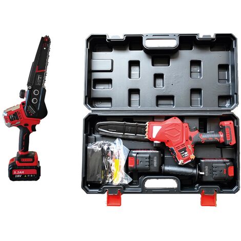AIMA ITALY - Sega a batteria litio 21V 5,2AH - mod. GALGO Lama CARVING 18cm - PROFESSIONALE con valigetta