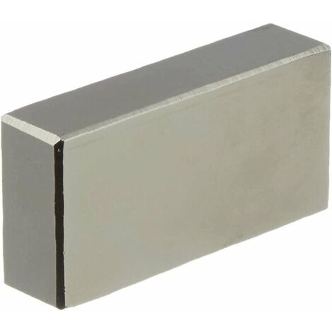 Aimant 40 X 20 X 10 Mm D'Épaisseur N42 Néodyme Aimant - 21.7 Kg De Traction (Pack De 1)