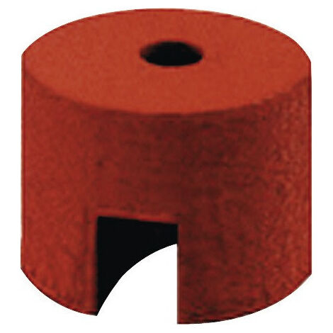 Aimant bouton D25,4xH15,9 mm avec surface dadhérence cannelée adhérence 34 N