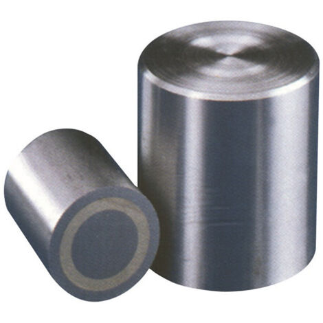 Aimant cylindrique D20xH25mm lisse adhérence 40N