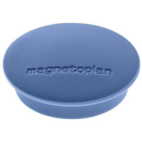 Aimant D34mm, VE 10 pièces Force 1300g, dbleu