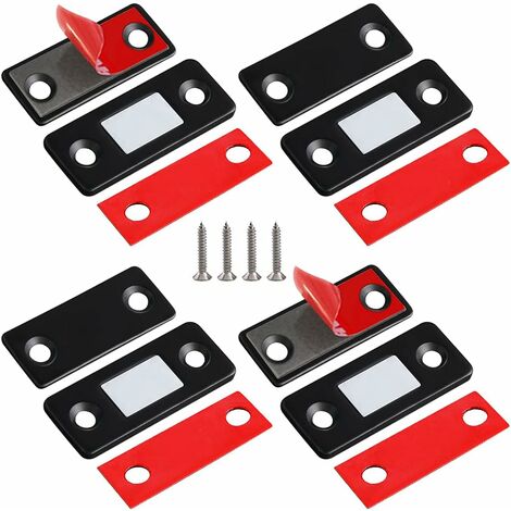Boîte De 20 Aimants Métalliques Pour Porte De Meuble - Idéal Pour Tableau Magnétique - Occasion