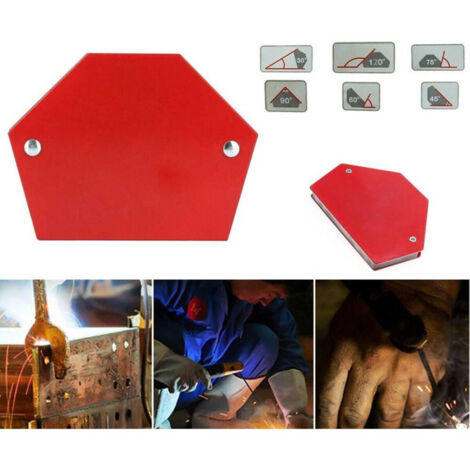 Aimant De Soudure Magnétique Carré 30° 45° 60° 75° 90° 120° 25lb 12kg Hexagonal