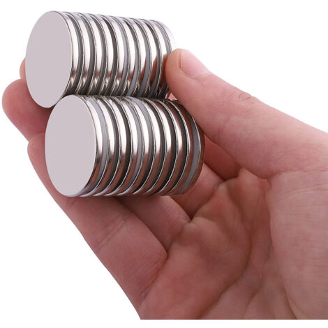 Aimant disque néodyme ultra-puissant 30 x 3 mm, aimant permanent double face en terres rares, idéal pour les loisirs créatifs et le bricolage.