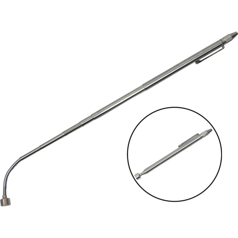 Aimant - Doigt magnétique - barre magnétique télescopique - tête flexible - FAMEX 15102
