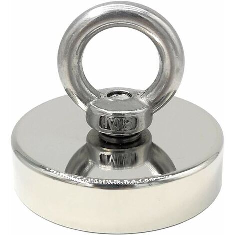 aimant néodyme 140 kg force diamètre 60 mm