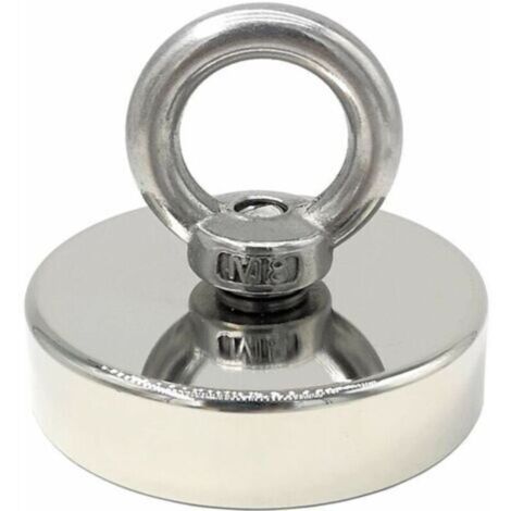 aimant néodyme 140 kg force diamètre 60 mm