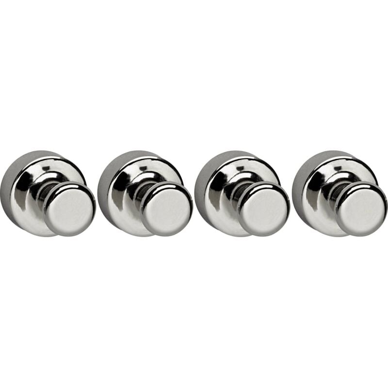 Aimant Néodyme (ø x h) 15 mm x 20 mm cône argent 4 pc(s) 6168796 - Maul