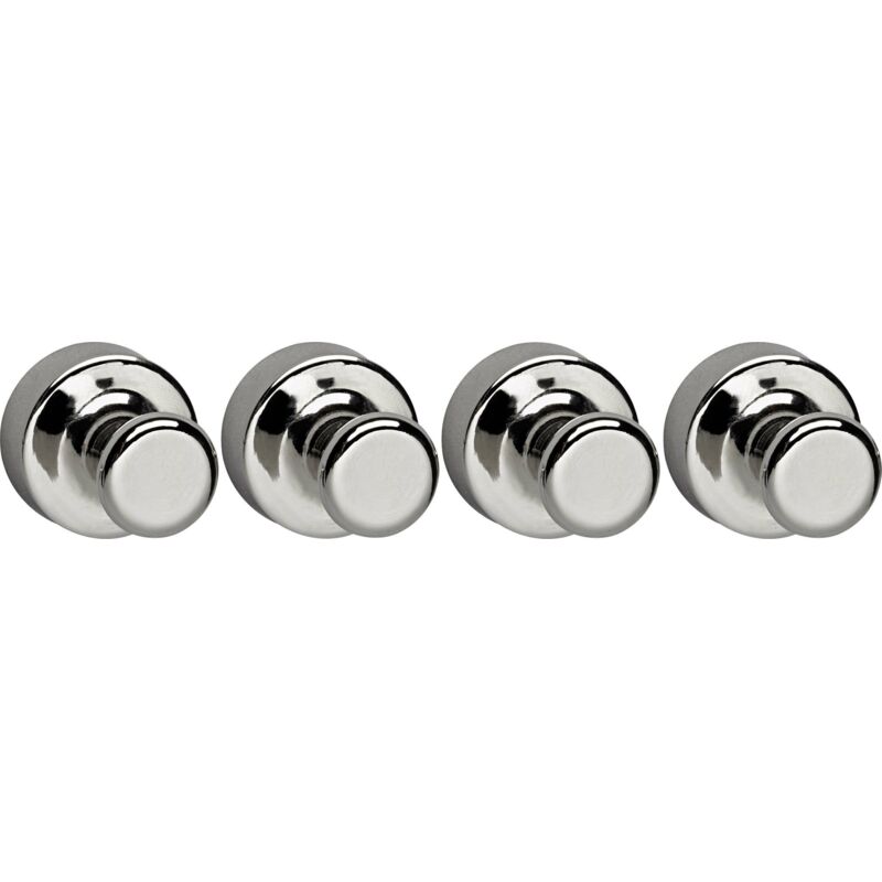 Aimant Néodyme (ø x h) 20 mm x 24 mm cône argent 4 pc(s) 6168896 - Maul