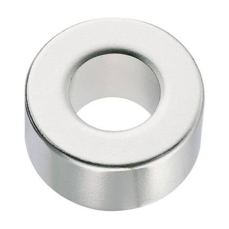 AIMANT PERMANENT ANNEAU N35 1,24 T TEMPÉRATURE LIMITE (MAX.) : 80 °C CONRAD COMPONENTS 505999 TRU COMPONENTS 1572123