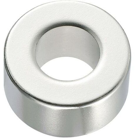 Aimant permanent anneau N45 1,37 T température limite (max.) : 80 °C Conrad Components 506009 S492341