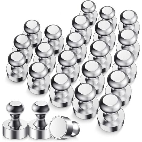 Aimant Puissant, Aimants, 12x16mm Aimant Frigo Extrêmement Puissant, Plaque Magnétique, Mini Aimant Portable (24 Pièces)