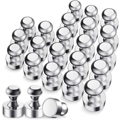 Aimant Puissant, Aimants, 12x16mm Aimant Frigo Extrêmement Puissant, Plaque Magnétique, Mini Aimant Portable (24 Pièces)