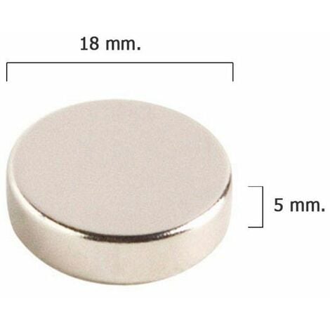 AIMANT ROND EN FERRITE 6 PCS Ø 20 X 3 MM - 7002