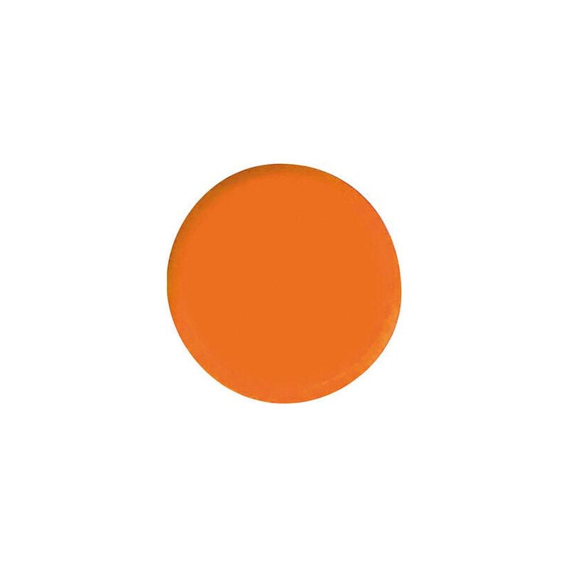 Format - Aimant rond orange 20mm Eclipse 1 pcs