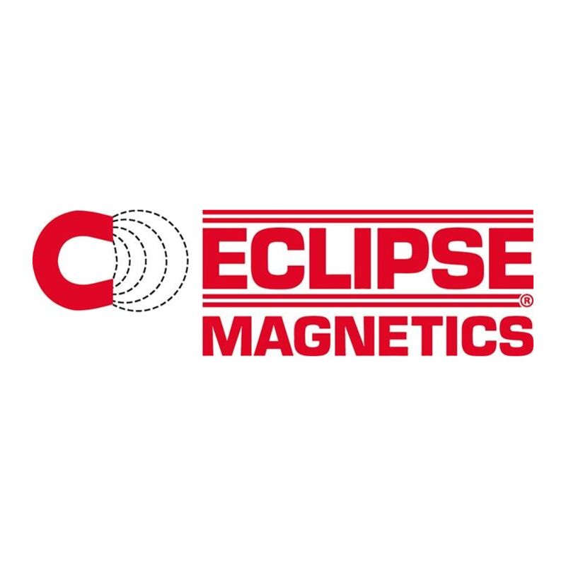 Aimant rond orange 20mm Eclipse 1 PCS