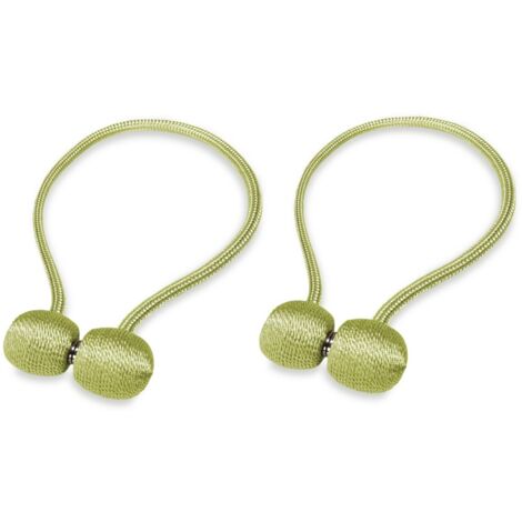 Aimant SMART butée avec boucle de rideau 2 PIÈCES Vert