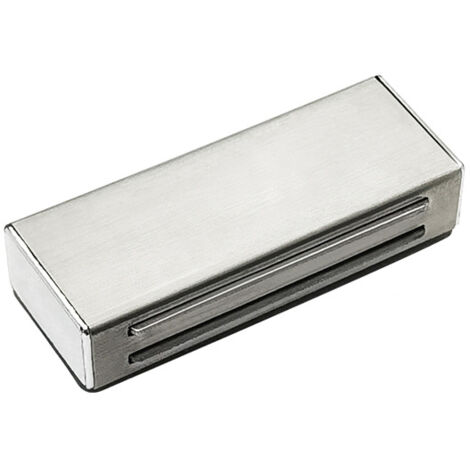 Aimants adhésifs pour portes de placard, 1 pack de fermeture magnétique pour cuisine, armoire, penderie - Latch magnétique moyen pour fermeture silencieuse et sûre.
