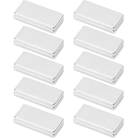 Aimants en néodyme puissants - Lot de 20 pour bricolage et expériences scientifiques