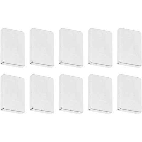 Aimants en Néodyme Rectangulaires - 10 Pièces pour Bricolage et Expériences