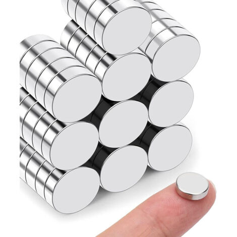 Aimants néodyme 8x3 mm pour loisirs créatifs, bricolage scientifique, aimants ronds pour réfrigérateur, tableaux blancs de bureau, aimants puissants et résistants pour la cuisine