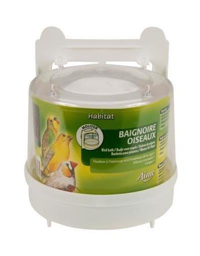 Aime Baignoire ø 11 X H 9 Cm Pour Oiseaux