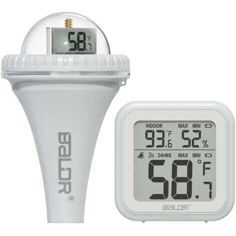 AIPER Kabelloses Poolthermometer – Präziser Temperaturmonitor für Pools und Teiche mit Innenanzeige
