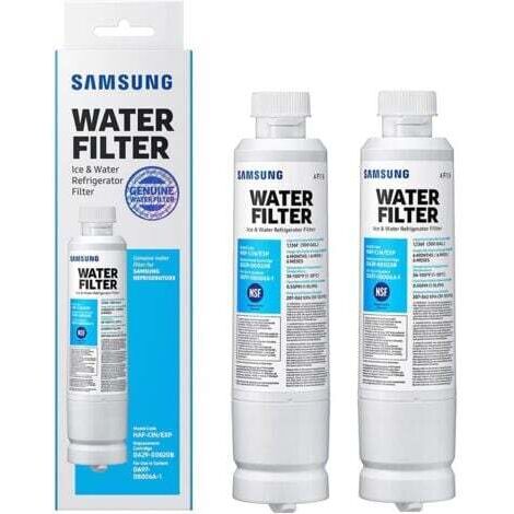 AIPER Kühlschrank-Wasserfilter-Ersatz, kompatibel mit Samsung DA29-00020B, DA97-08006A-1, HAF-CIN/EXP, 2er-Pack