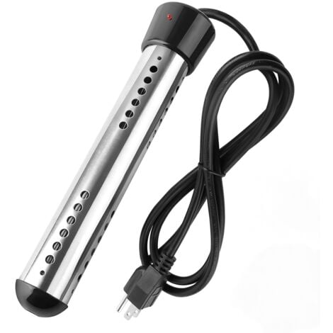 AIPERQ 2000W Immersion Water Heater, Portable Water Heater Electric with 304 S S, Bucket Heater with Thermometer Heats up to 5 Gallons of Water in Minutes