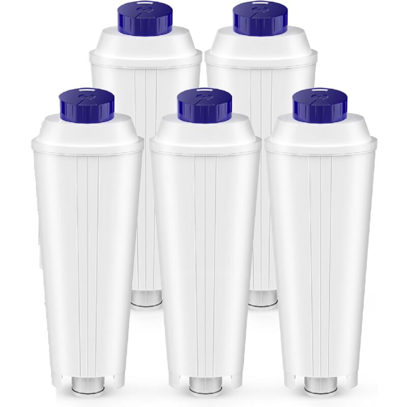 Aiperq - ymyny 5 Pièces Filtres à Eau, Compatible avec Machine à Café DLSC002, ecam, etam, EC680, EC800 Series, Filtre à café, Detartrant Water