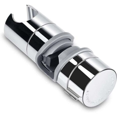 AIPERQ Aoleca - Soporte de ducha de mano deslizante de repuesto ajustable ABS de 18-25 mm, cromado PB4 para baño