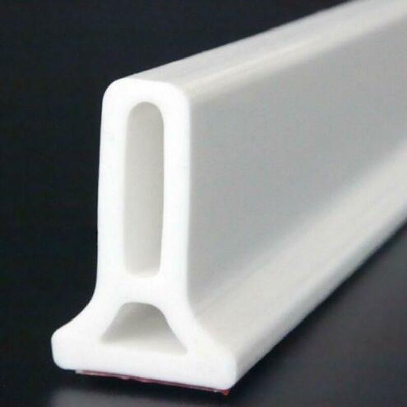 Bande étanche de salle de bain, bande étanche pliable en silicone, bouchon de barrage de seuil de douche, séparation sèche et humide bande de