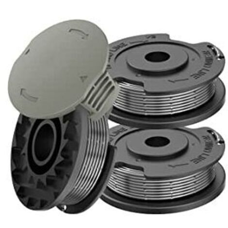 Aiperq Bobine de rechange pour tondeuse F016800569 pour Bosch EasyGrassCut 23/26/18/18-230/18-260/18-26 débroussailleuse sans fil, - Ø 1,6 mm 6,1 m , Accessoires pour tondeuses, Bobine de rechange pou