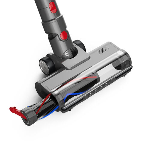 Aiperq – Brosse turbo pour aspirateurs Dyson V7 V8 V10 V11 V15 – 4 LED intégrées – Verrou de gâchette – Nettoyage moquette et parquet