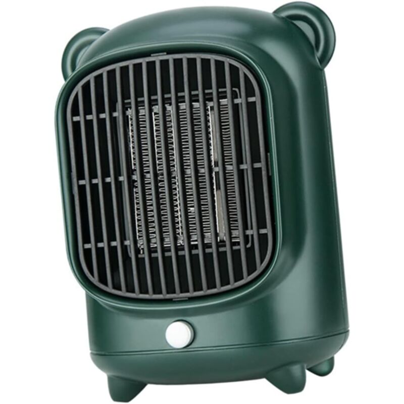 Aiperq - Chauffage d'appoint,500W Mini Chauffage Radiateur Electrique,2 Modes Radiateur Soufflant Salle de Bain,Protection Contre Surchauffe et