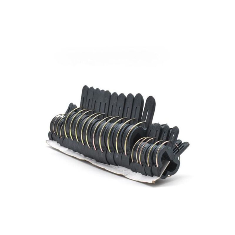 Aiperq - Clips de Plantes Durables, Clip de Support de Jardin, 100 Pièces Clips à Plantes de Jardin, Fixation Plante Clips.(50 Grands Plant Clips, 50