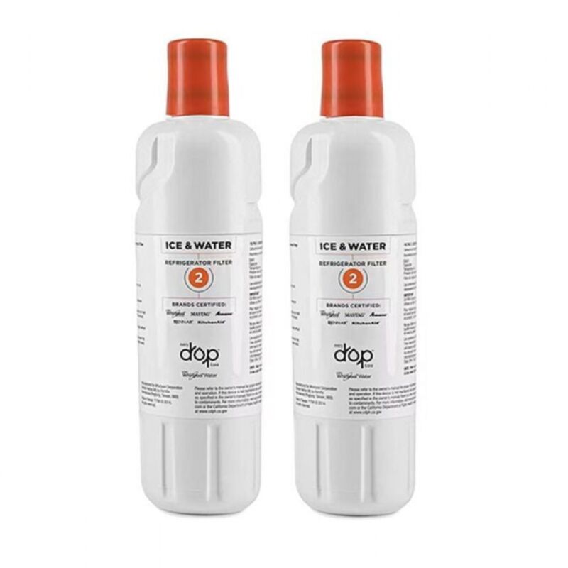 Ymyny - Filtre à charbon de remplacement Filtres (EDR2RXD1) Réfrigérateur, Lot de 2 filtre à eau du réfrigérateur