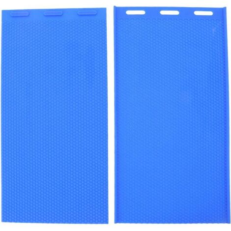 AIPERQ Jeffergarden 2 pièces Silicone feuille de cire d'abeille bricolage moule doux presse feuille moule outils cire d'abeille Embosser Machine pour l'apiculture