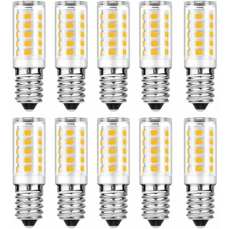Aiperq - ymyny Lot de 10 Ampoule led E14 - Blanc Chaud 3000K - 5W Equivaut à Ampoule Incandescente 50W - 500LM Non-Dimmable