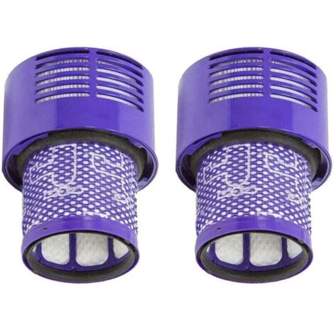 Aiperq Lot de 2 Filtres de Rechange Lavables pour les Aspirateurs Dyson V10 Filtre de Rechange Dyson pour Série V10 SV12