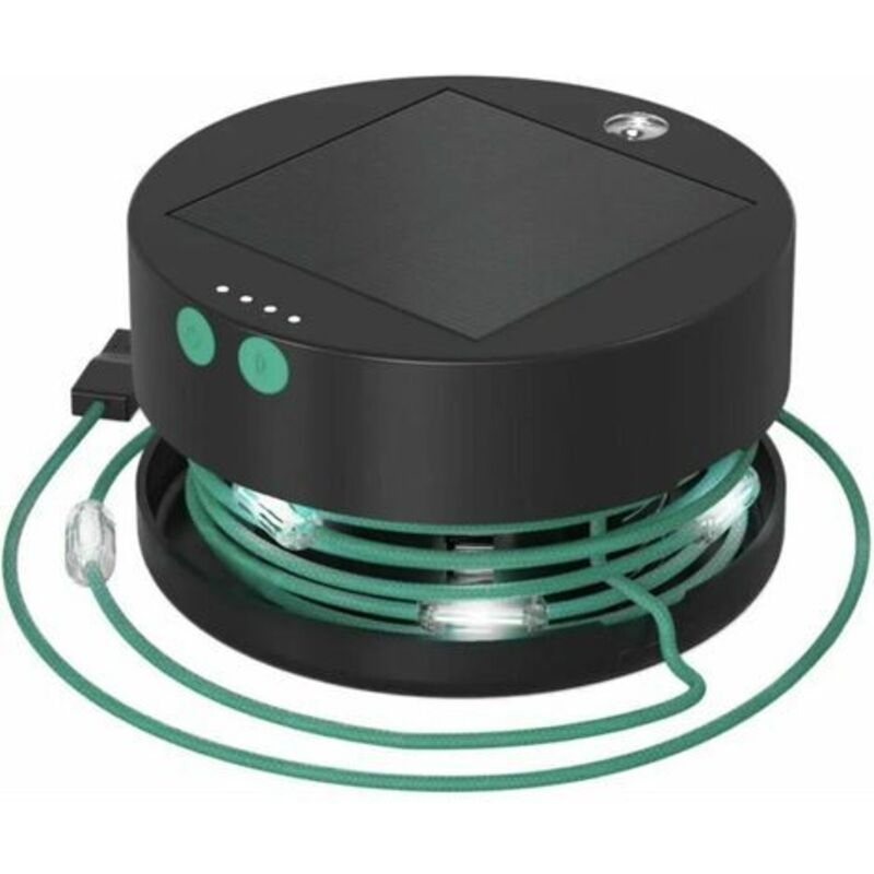 Lumières solaires rechargeables extérieures camping lumières de camping éclairage étanche lumières led guirlandes solaires - Aiperq