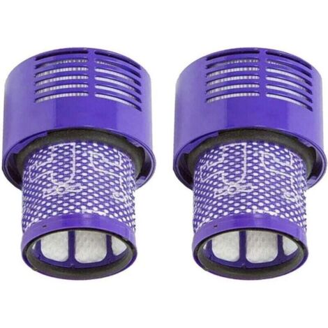 AIPERQ - Paquete de 2 filtros de repuesto lavables para aspiradoras Dyson V10 (filtro de repuesto Dyson para la serie V10 SV12)