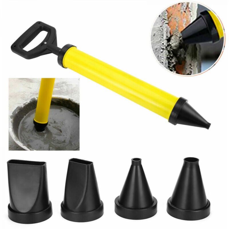 Ymyny Pistolet à ciment,Ensemble De Pistolet à Mortier,Pistolet à calfeutrer pulvérisateur mortier Citron Vert Pistolet applicateur,Seringue à